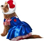 Hello Kitty Dress Classic Blue Fancy Dress Up Halloween Pet Dog Cat Costume