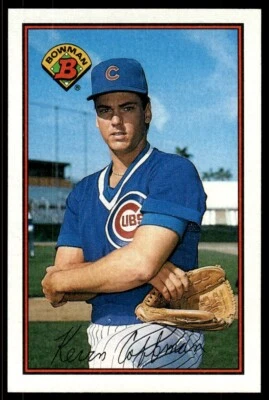1989 Bowman Baseball Card Kevin Coffman AA Chicago Cubs #282 - Image 1 of 2