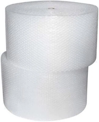 3/16" SH Small Bubble Cushioning Wrap Padding Roll 700'x 12" Wide Perf 12" 700FT - Image 1 of 4
