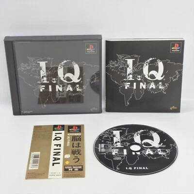 PS1 I.Q FINAL I Q iq Spine * Playstation For JP System p1 - Image 1 of 2
