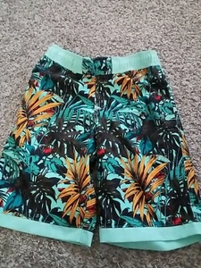 Columbia boys Size Large jungle print board shorts-EUC! CB1 - Picture 1 of 6