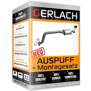 Auspuff für Ssangyong Rexton 4x4 2.7 D ab 2006 Endschalldämpfer *4903 - Bild 1 von 2