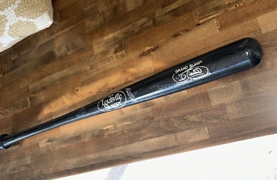 Autographed Cecil Fielder Signed Louisville Slugger Black Baseball Bat - Image 1 of 4
