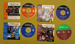 Lot 4 Dreamcast Magazine Demo Disc Vol 3 4 5 9 - Not for Resale - With Sleeves - Picture 1 of 2