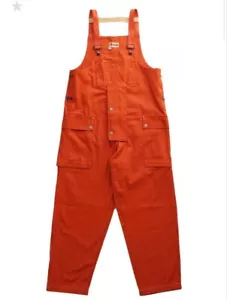 NIGEL CABOURN LYBRO Naval Dungaree Herringbone Dark Orange size 50 (L) Used - Picture 1 of 8