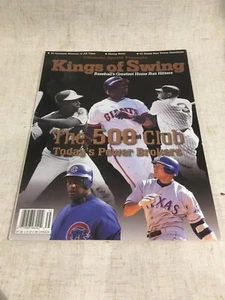 KINGS OF SWING 2003 BASEBALL MAGAZINE Home Run Hitters Rare Collectible NEW - Foto 1 di 2