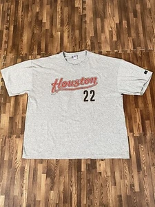 Vintage Russell Houston Astros Roger Clemens #22 grau T-Shirt Trikot Herren Gr. 2XL - Bild 1 von 6