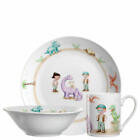 Leonardo Children's Tableware Bambini Avventura Dino 3-pcs, Porcelain, Multic...