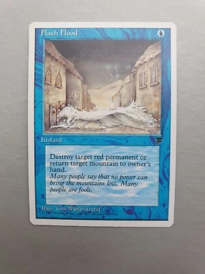 Flash Flood MTG Chronicles (1995) Common Blue Instant NM - Image 1 of 2