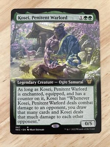 MTG Kosei, Penitent Warlord Commander: Kamigawa: Neon Dynasty #067 Regular NM/M - Picture 1 of 1