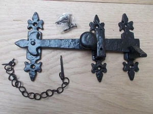 Cast iron Vintage old style bathroom Privacy Door Latch catch - Picture 1 of 1