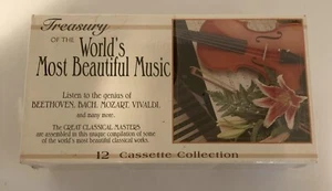 Treasury of the World's Most Beautiful Music 12 Cassette Collection Bach --NEW!! - Picture 1 of 2