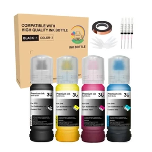 4PCS 70ML Sublimation Ink for Epson for EcoTank ET-2400 ET-2720 ET-2800 ET-2803 - Picture 1 of 5