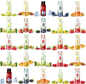 Paquete de 2 (2x500 ml) jarabe de bebida jarabe bebida variedades a elegir para máquina de refrescos  - Imagen 1 de 46