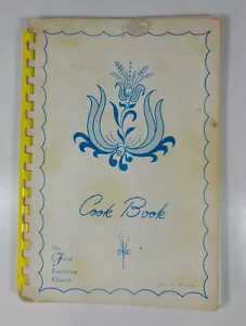Vintage Cookbook First Lutheran Church Janesville WI Some Scandinavian Recipes - Imagen 1 de 11