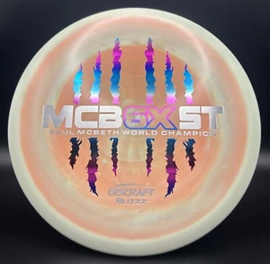 Discraft 6x Claw Buzzz Paul McBeth MCB6xST Winter Sunset New Swirly 177g - Picture 1 of 3