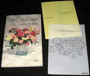 ROSE DI IERI E DI OGGI 1965 CATALOGO PITTORICO WILL TILLOSSON'S WATSONVILLE - Foto 1 di 2
