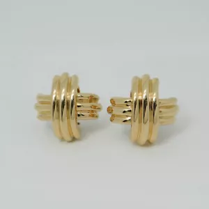 Faberge Ohrringe Clipstecker mit 0,16ct Brillant in 750/18K Gelbgold Limitiert - Bild 1 von 5