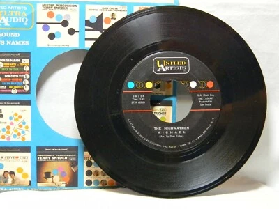THE HIGHWAYMEN MICHAEL / SANTIANO 45 RPM RECORD 031 Foto 1 de 2