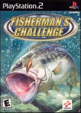 Fisherman's Challenge w/ Manual PLAYSTATION PS2 angling fishing big bass game!