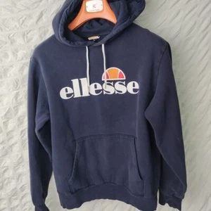 ELLESSE Mens Blue Hoodie Size 14 - Picture 1 of 7