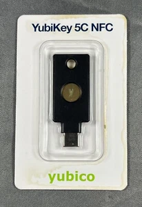 Yubico YubiKey 5C NFC 2FA Security Key USB-C or NFC FIDO (NEW) - Photo 1/2