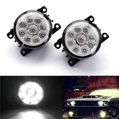 Pair 6000K FULL LED FOG LIGHTS DRIVING LAMPS FOR FORD RANGER PX PX1 PX2	 - image 1 of 4