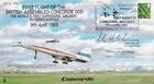 COF51d 35th Anniv   1st flight of Concorde 002 signed Capt J Hutchinson Concorde