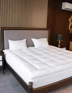 "Colchón acolchado de lujo de 4"" - Almohadilla cómoda gruesa suave de felpa 800GSM" - Imagen 1 de 15