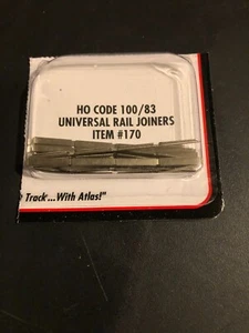 Atlas 170 HO Scale C83/C100) NS Rail Joiners (48 Per Package) HH - Picture 1 of 1
