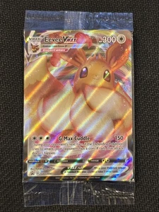 FACTORY SEALED!!! Eevee VMAX SWSH087 SWSH: Sword & Shield  Holo Promo Rare Card - Picture 1 of 6