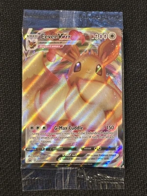 FACTORY SEALED!!! Eevee VMAX SWSH087 SWSH: Sword & Shield  Holo Promo Rare Card - Image 1 of 4