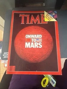 1988 JULY 18 TIME MAGAZINE - ONWARD TO MARS FRONT COVER - H 5163 - Picture 1 of 12