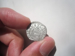 BONITO GRADO 1569 RIGA FREE CITY, POLONIA, LETONIA CHELÍN - Imagen 1 de 2