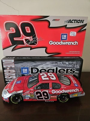 Kevin Harvick #29 GM Goodwrench/Bud Shootout 2003 Monte Carlo 1:24 GM distribuidores Foto 1 de 2