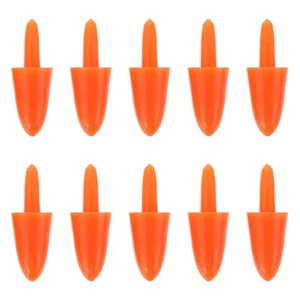 200 Pcs Snowman Nose Toy Accessories Noses for Crafting Carrot Crafts - Foto 1 di 12