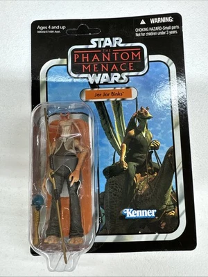 Jar Jar Binks 2012 STAR WARS Vintage Collection VC108 MOC NEW UNPUNCHED - Image 1 of 3