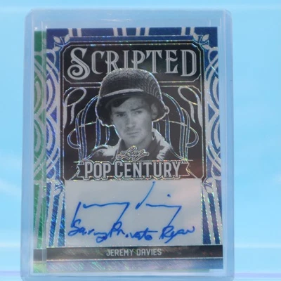 JEREMY DAVIES 2024 Leaf Pop Century #3/6 Autograph "SAVING PRIVATE RYAN" - Image 1 of 2