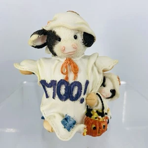 Mary's Moo Moos Peek-A-Moo! Caja Ghost Cow Enesco 185736 1996 - Imagen 1 de 11