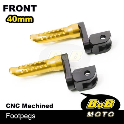 estriberas inferiores BOB 40 mm DORADAS para Ducati Monster 1100 S EVO 08 09 10 Foto 1 de 4