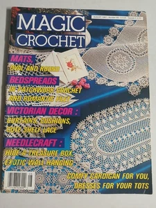 Magic Crochet---August 1987---#49---like new - Picture 1 of 10