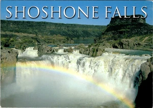 Vintage Postcard- Shoshone Falls Near Twin Falls, Idaho- Unposted  - Picture 1 of 2