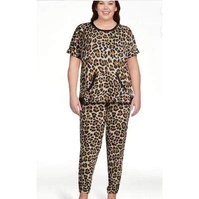 Conjunto de pijama para mujer Secret Treasures ropa de salón parte inferior corta 3X (22W-24W) Foto 1 de 4