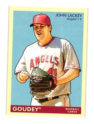 2009 Upper Deck Goudey #87 John Lackey Los Angeles Angels - Image 1 of 2