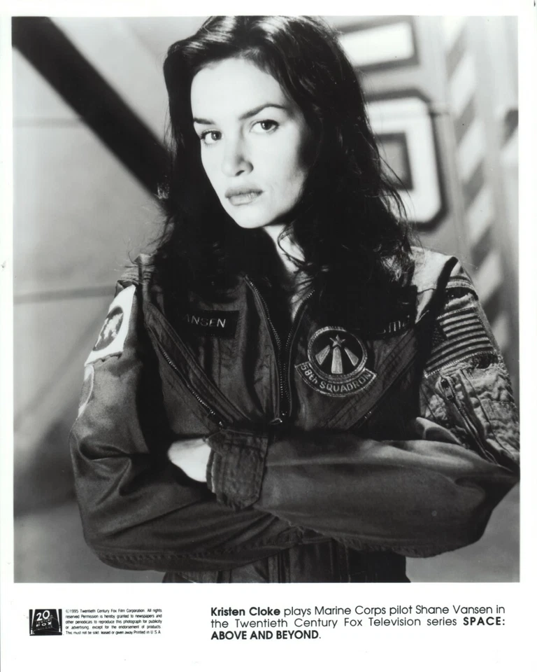 Foto de película Space: Above and Beyond 1995 8x10 en blanco y negro #nn Foto 1 de 1