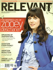 Relevant Magazine July/August 2009 Zooey Deschanel My Brightest Diamond K'Naan - Picture 1 of 2