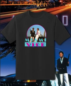 Miami Vice Charakter Logo Retro T-Shirt Jugend M - Erwachsene 6XL! - Bild 1 von 2
