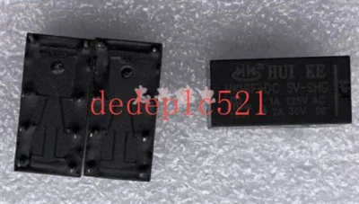 10 PCS NEW IN BOX HK19F-DC 5V-SHG Power Electromagnetic Relay - Image 1 of 3