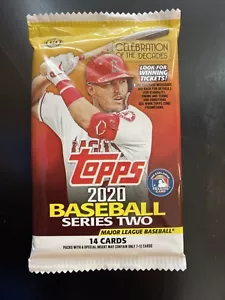 2020 Topps Series 2 HOBBY Pack Sealed 14 Cards Per Pack - Picture 1 of 2