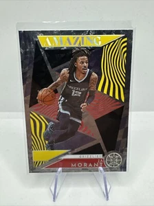 Ja Morant 2021-22 Panini Illusions Amazing Insert Asia Red Yellow SSP Rare Card - Bild 1 von 1